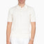 Gran Sasso Gebreide Kabel Polo Crème | Egyptian Cotton
