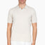 Gran Sasso Polo Buttonless Kraag Off-White | Fresh Cotton