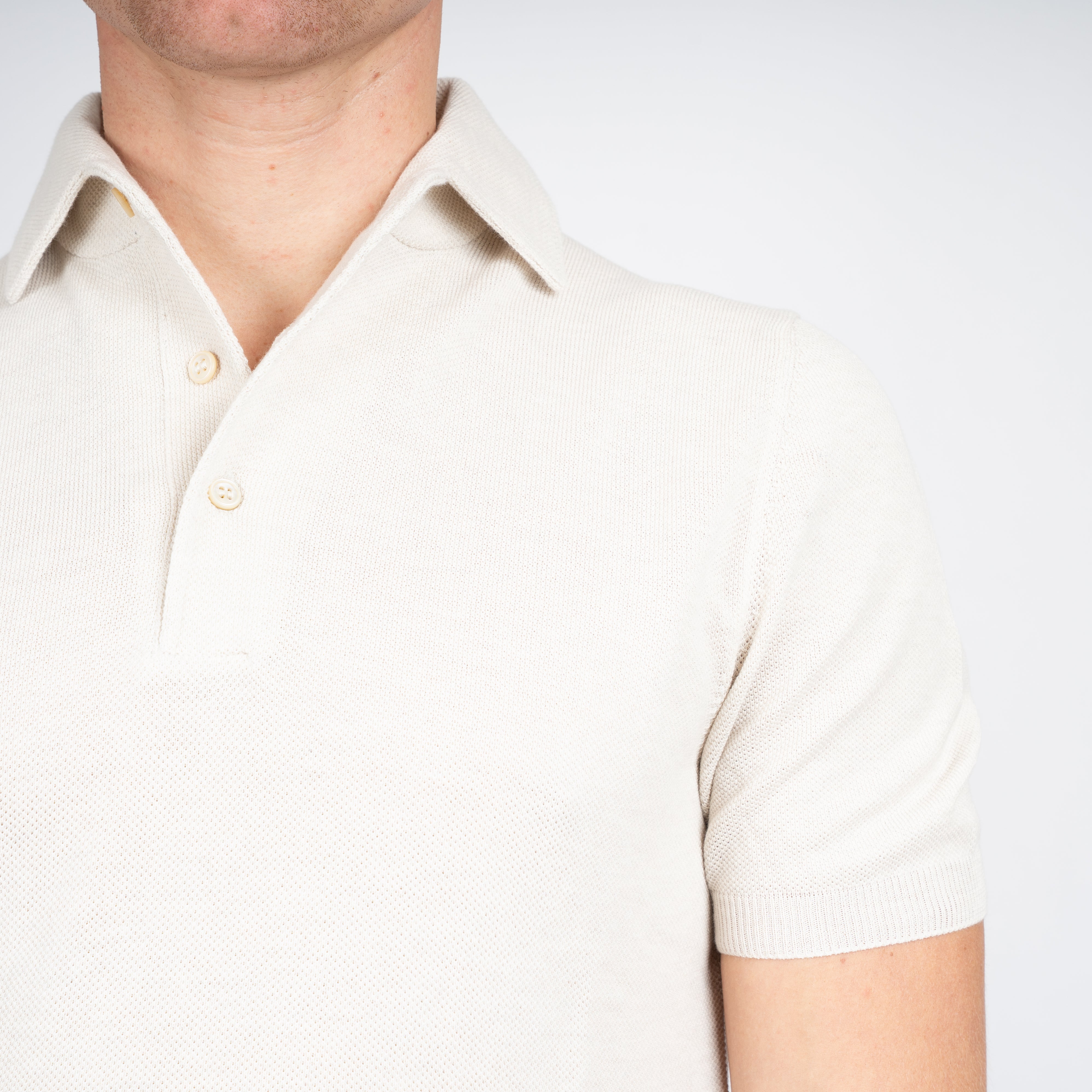 Gran Sasso Polo Zand | Maglia Collo Camicia
