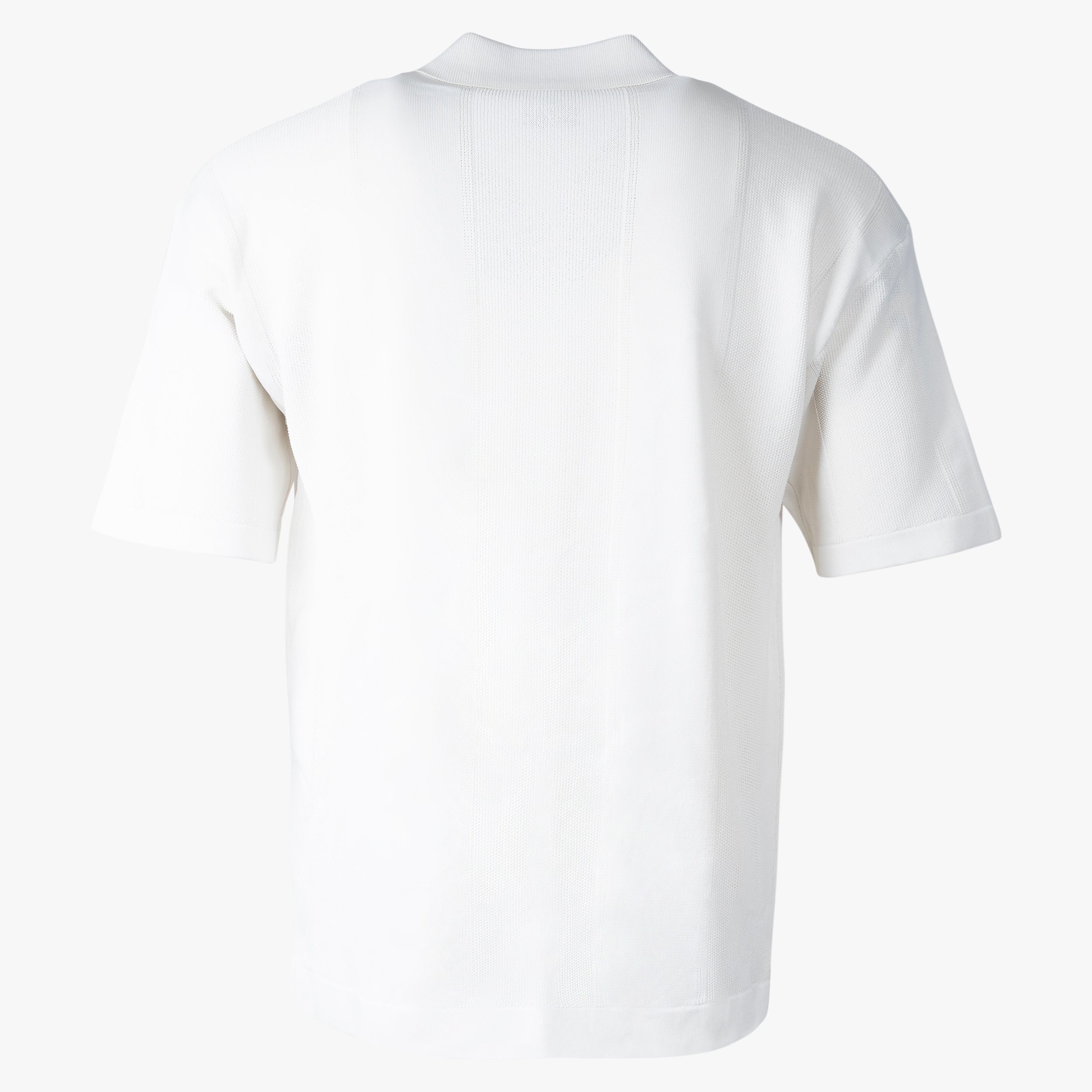 Genti Buttonless Polo Off-White | Cool Dry