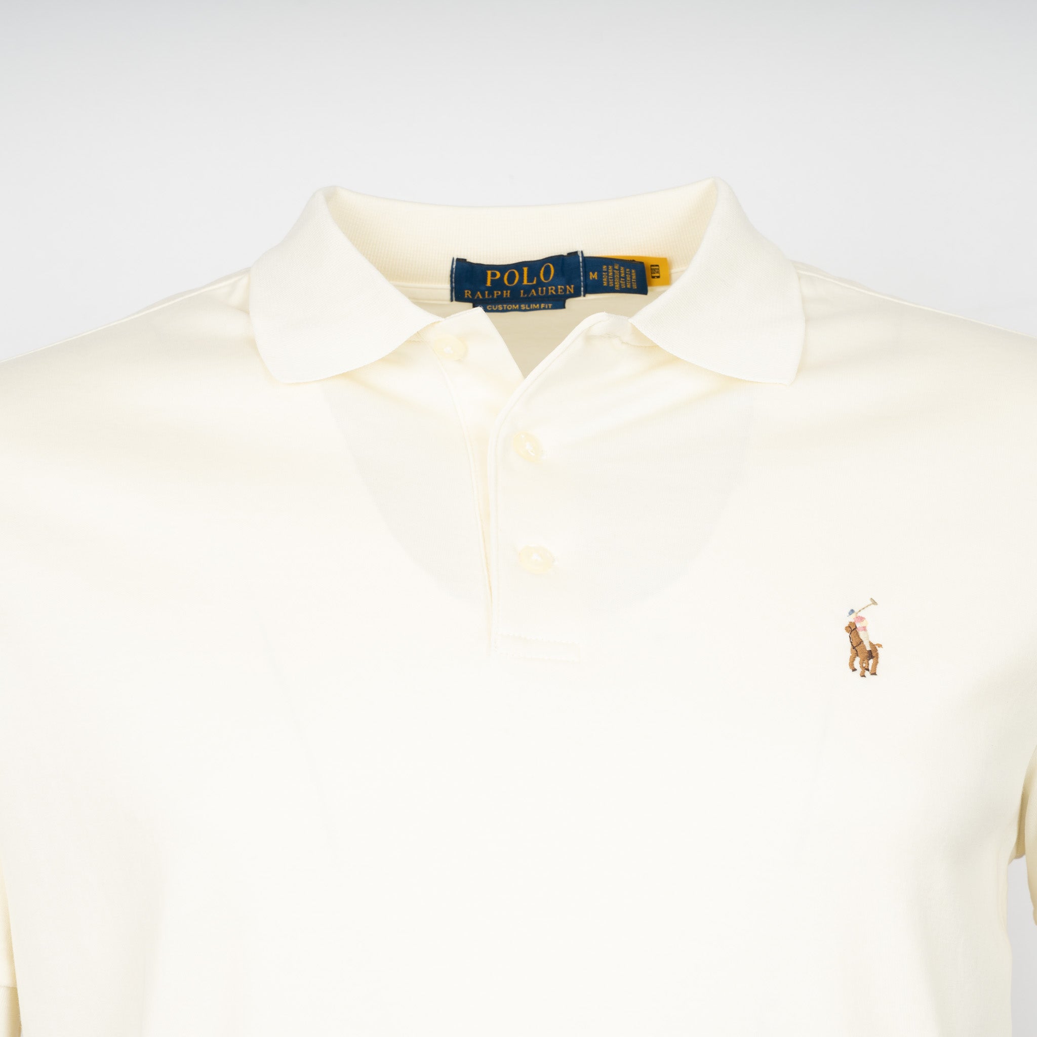Ralph Lauren Polo Crème | Custom Slim Fit