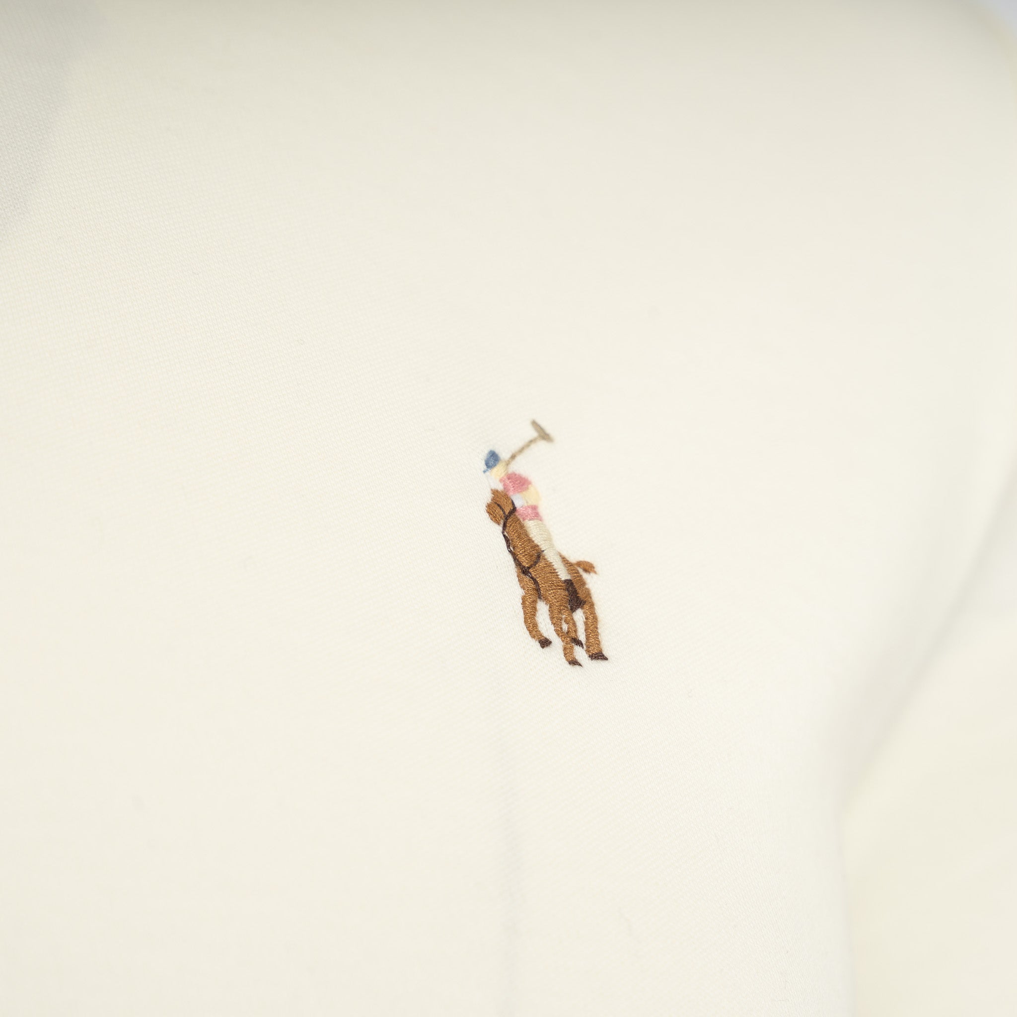 Ralph Lauren Polo Crème | Custom Slim Fit