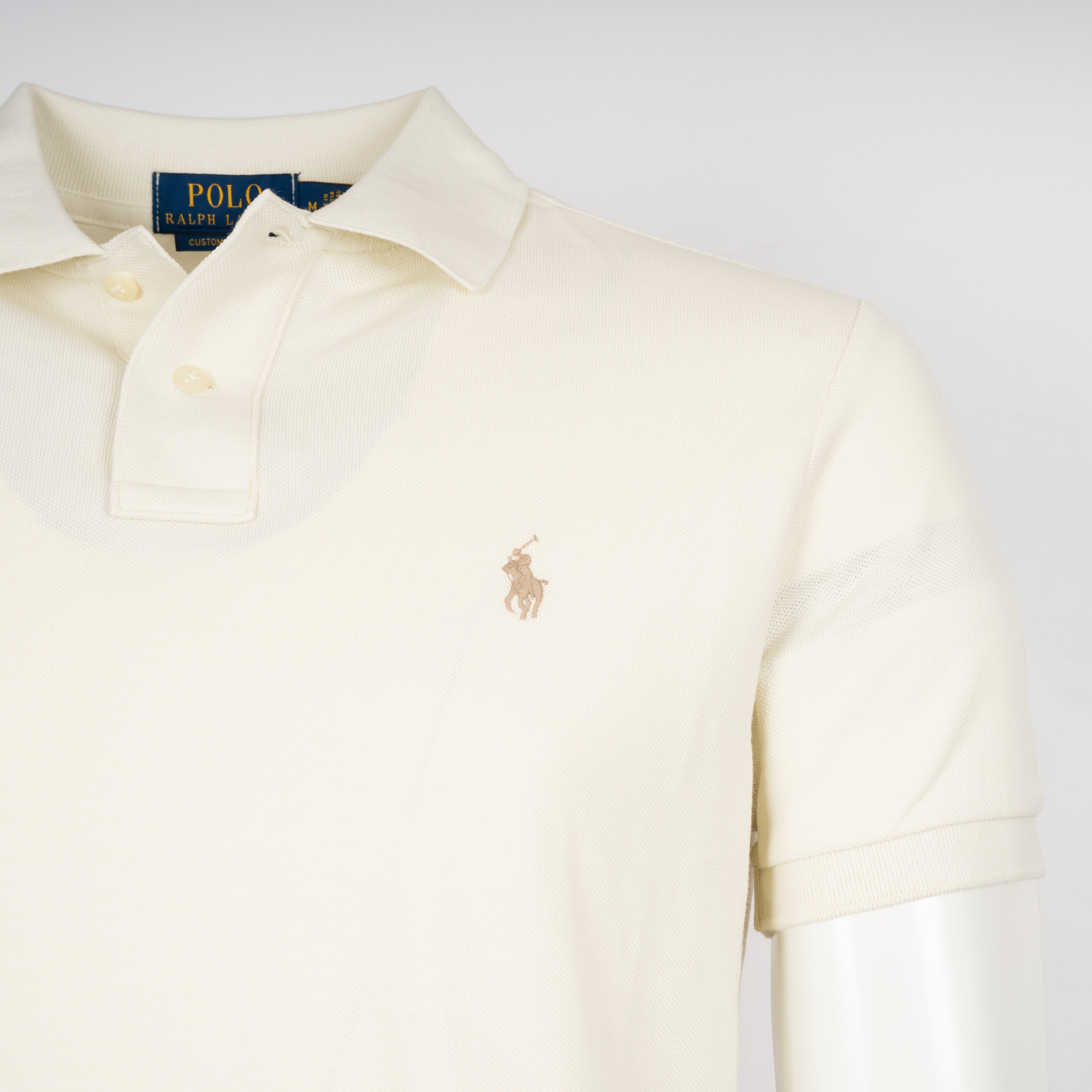 Ralph Lauren Polo Off-White | Custom Slim Fit