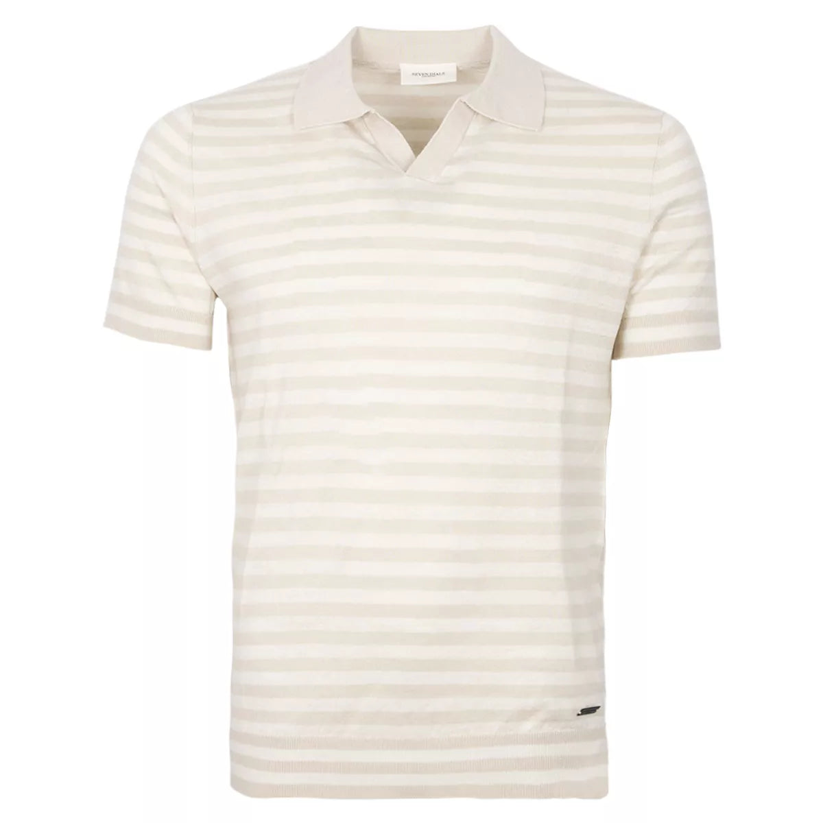 SEVEN DIALS Polo zand wit | Hamo