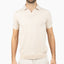 SEVEN DIALS Gebreide Buttonless Polo Beige | Dyche