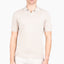 Gran Sasso Polo Buttonless Kraag Beige | Fresh Cotton