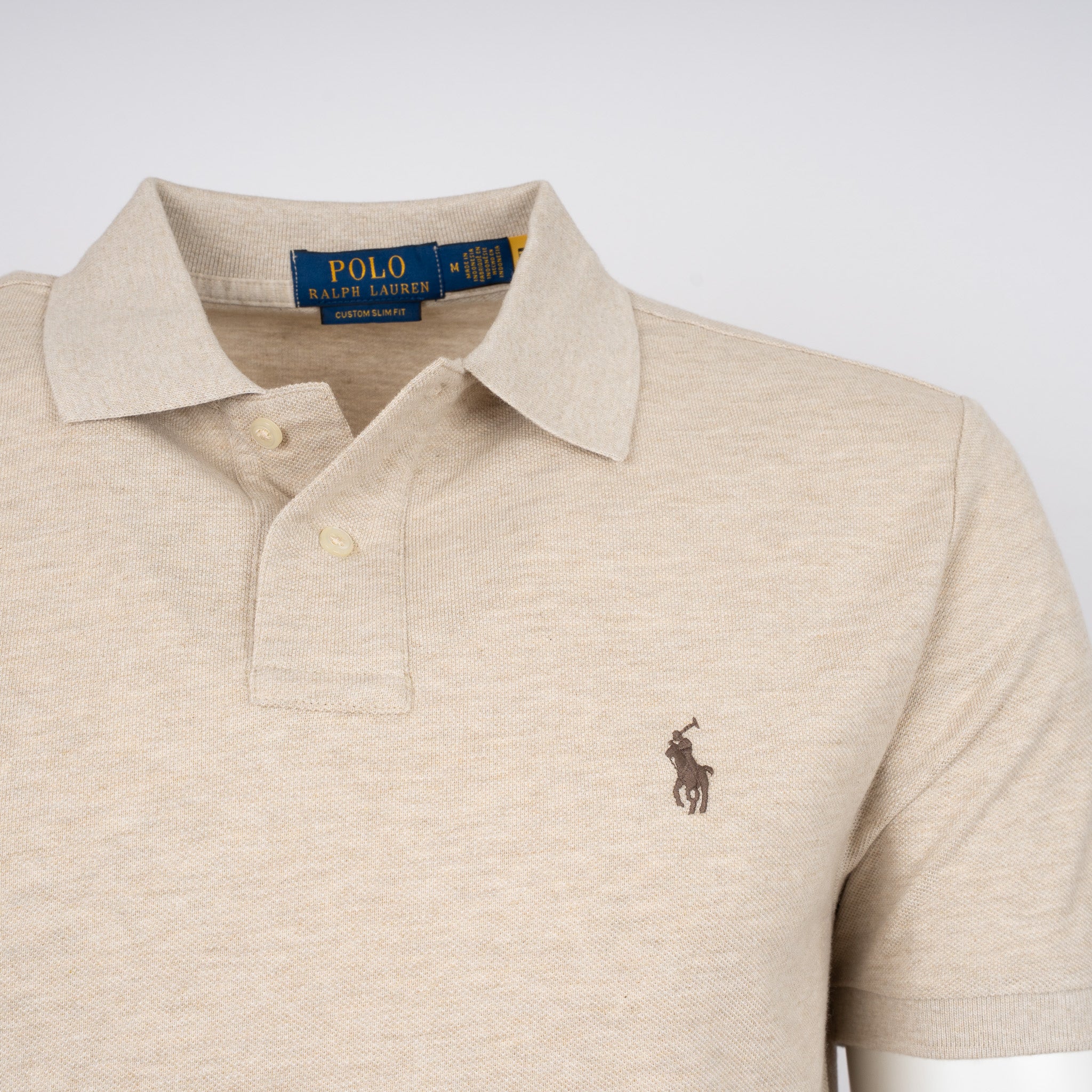 Ralph Lauren Polo Beige | Custom Slim Fit