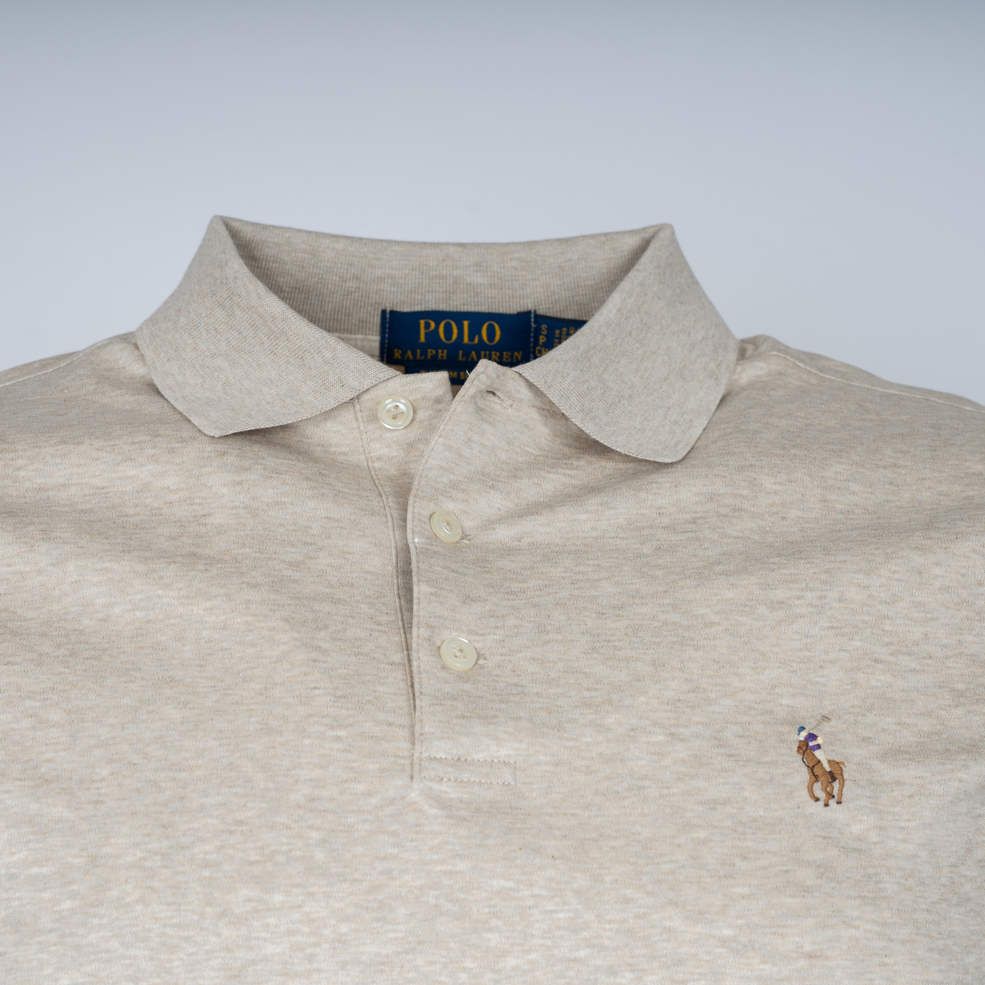 Ralph Lauren Polo Beige | Custom Slim Fit