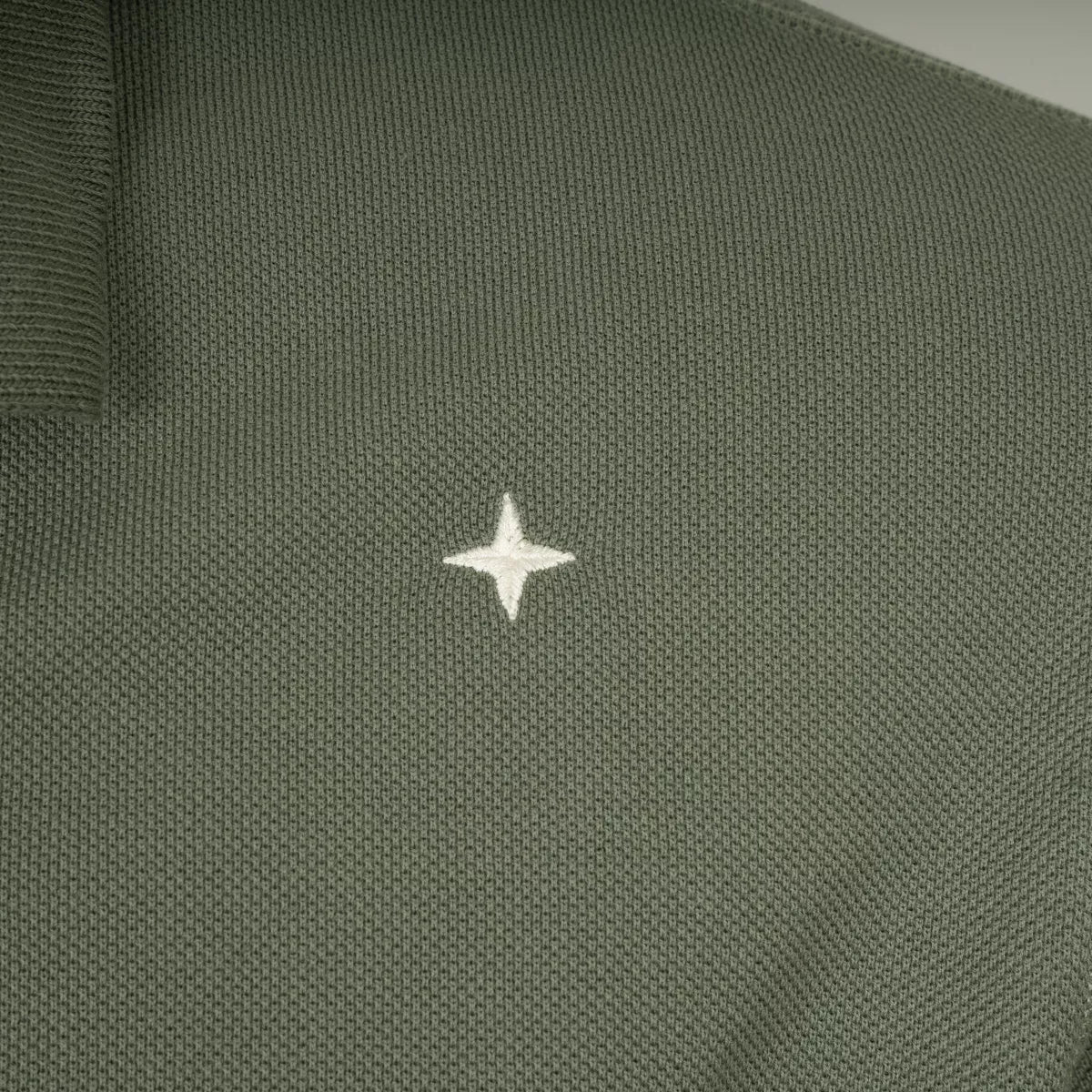 Stone Island Polo Groen | Stellina