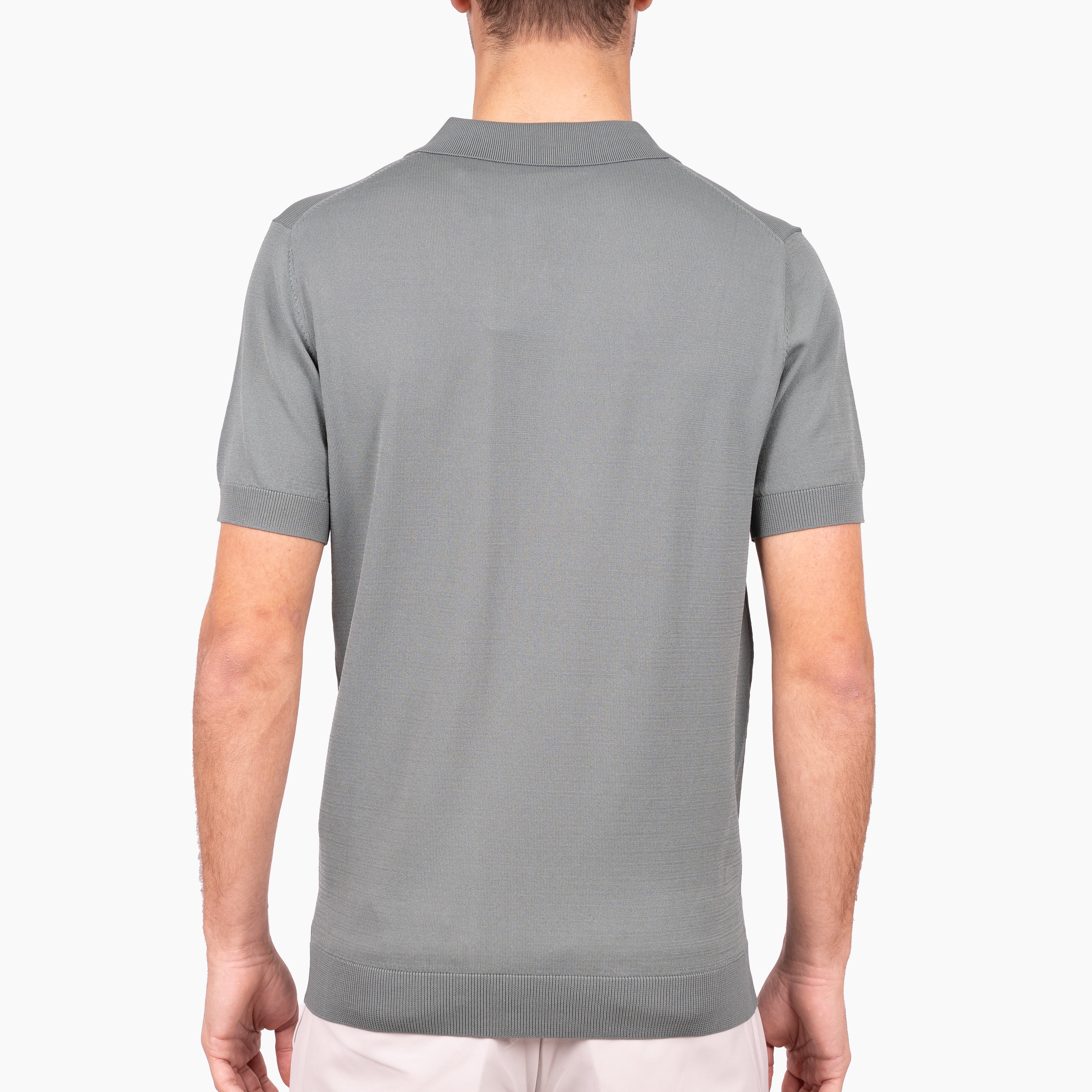 SEVEN DIALS Technische Buttonless Polo Lichtgroen | Hayden