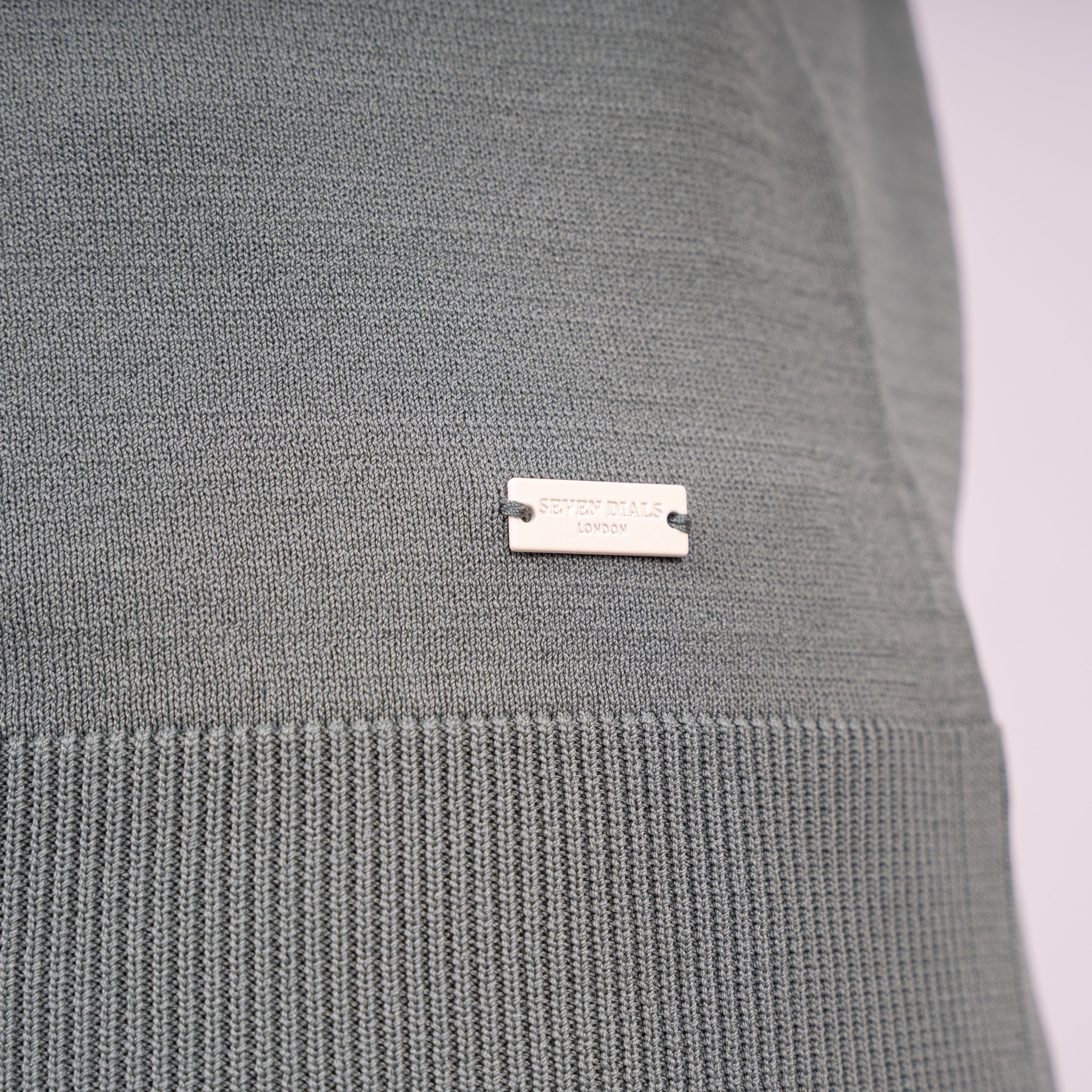 SEVEN DIALS Technische Buttonless Polo Lichtgroen | Hayden