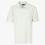 Genti Buttonless Polo Lichtgroen | Badstof