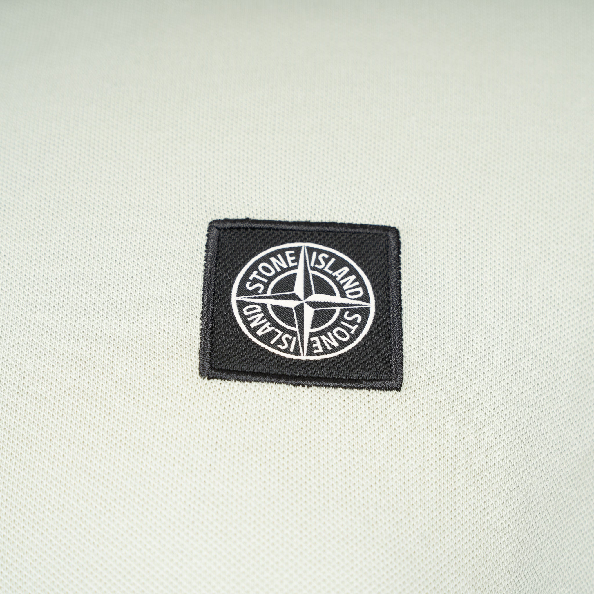Stone Island Polo Lichtgroen | Organic Cotton