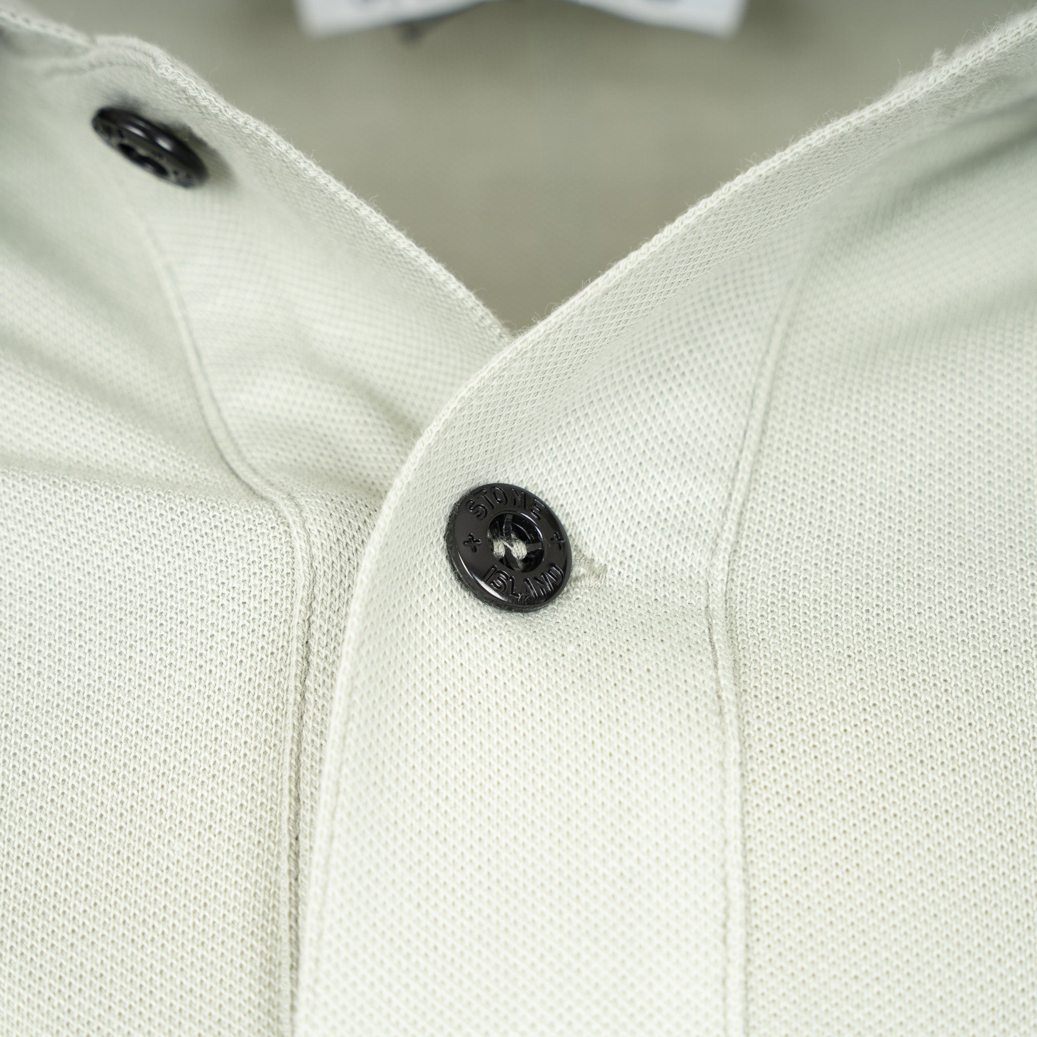 Stone Island Polo Lichtgroen | Organic Cotton