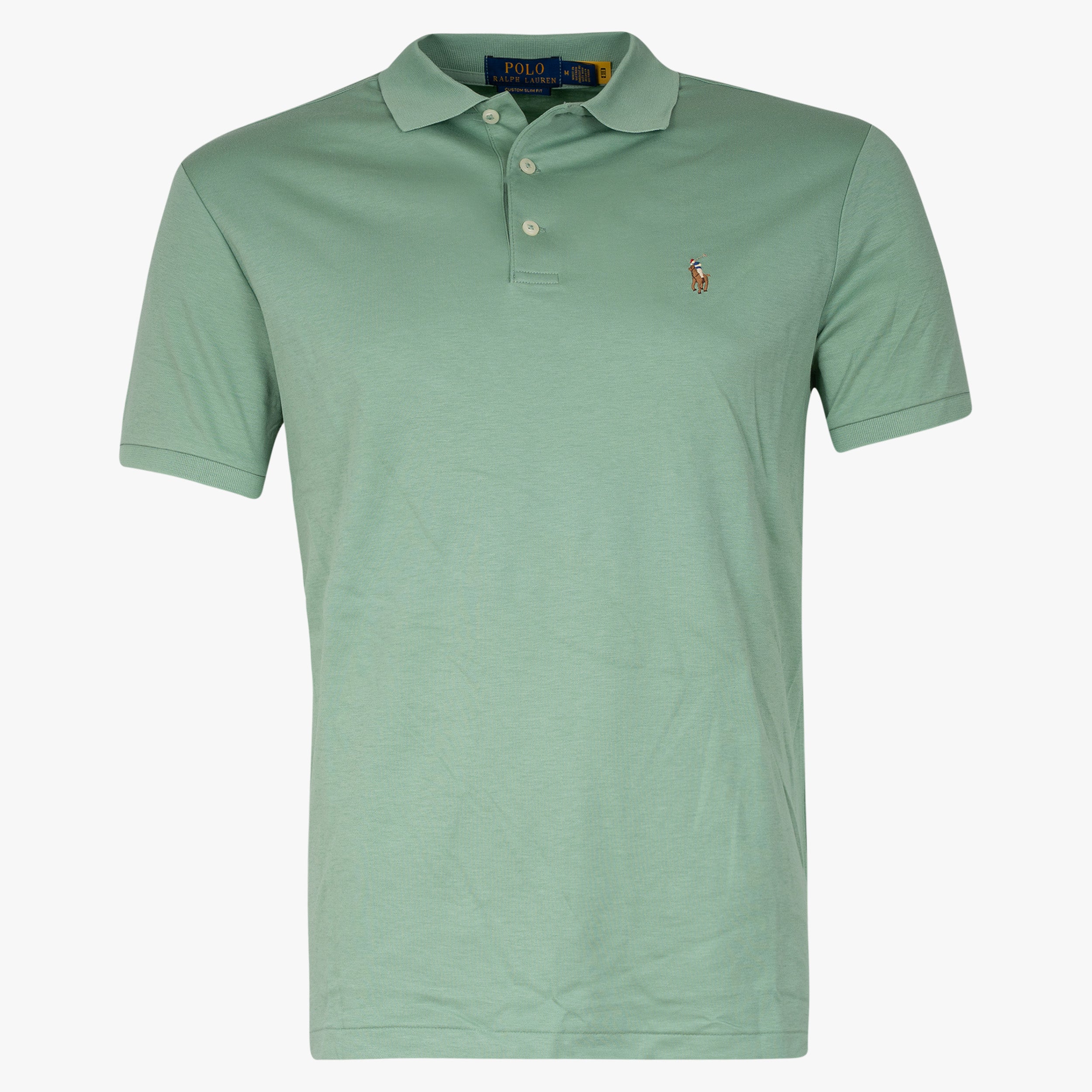 Ralph Lauren Polo Lichtgroen | Custom Slim Fit
