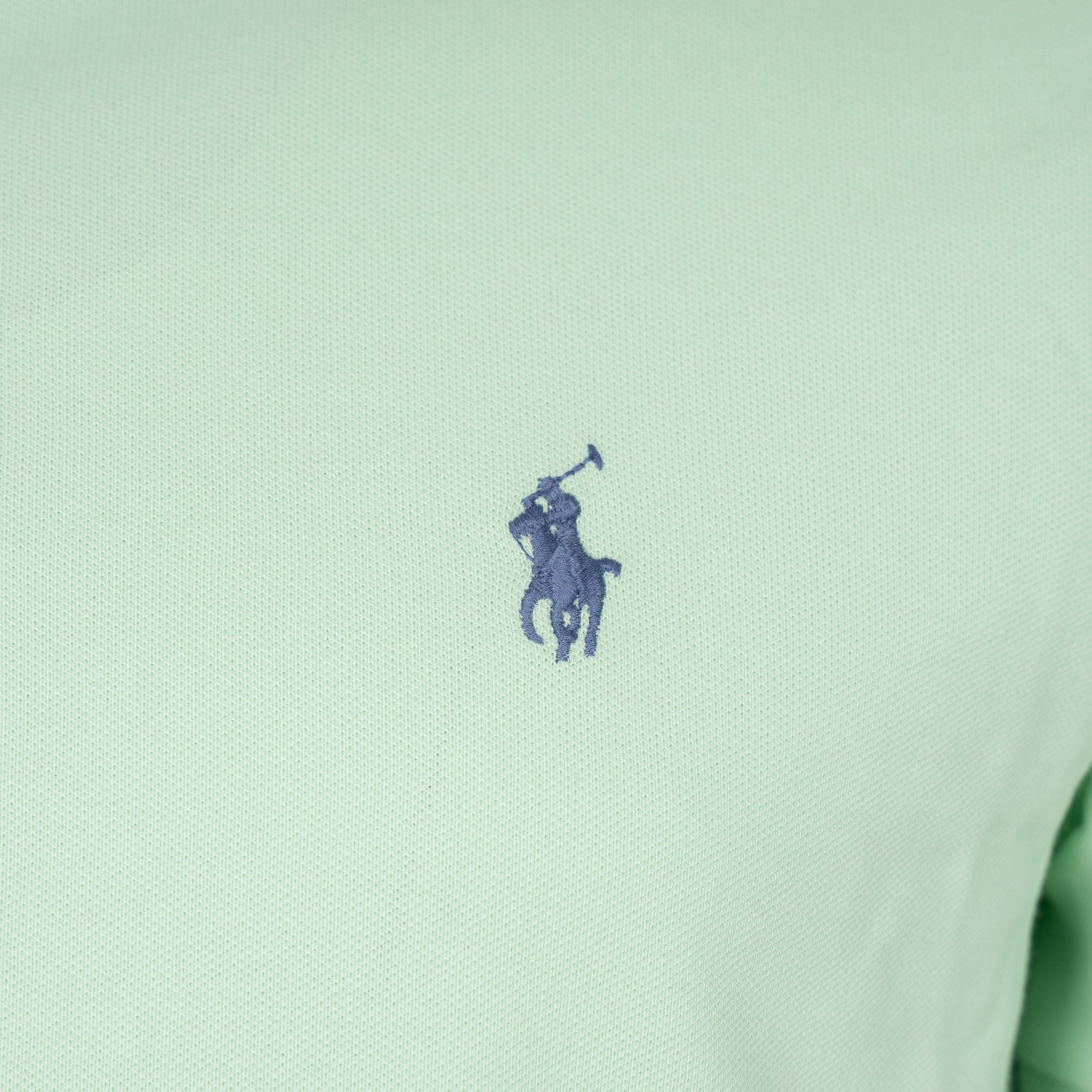 Ralph Lauren Polo Lichtgroen | Custom Slim Fit