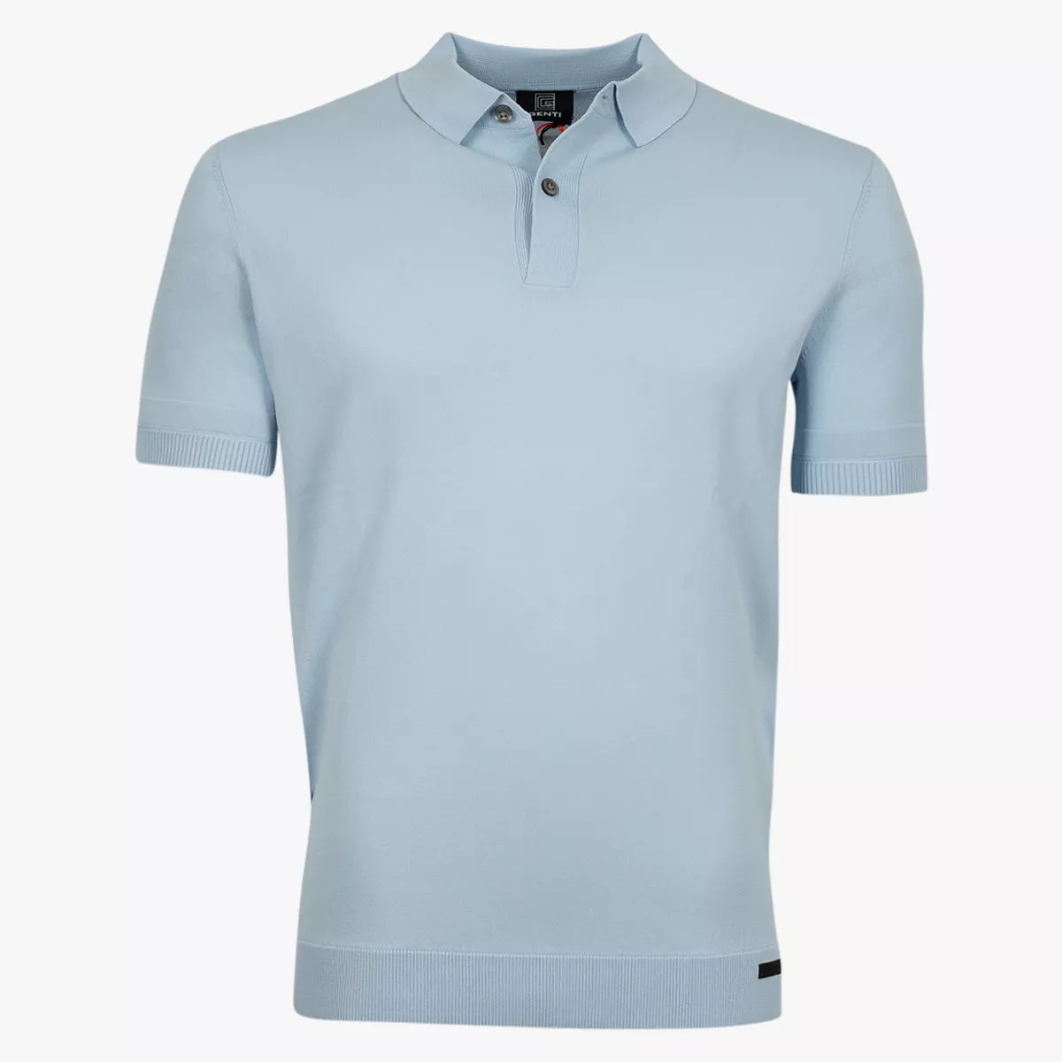 Genti Polo Lichtblauw | Cool Dry