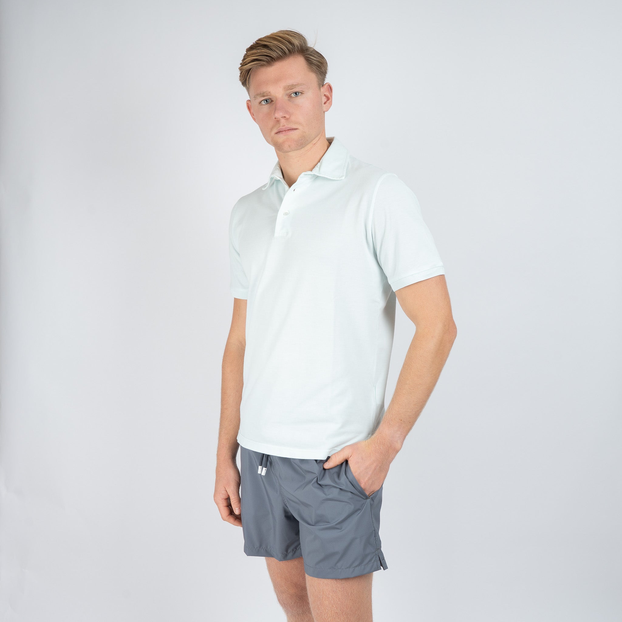 Fedeli Polo Lichtblauw | North