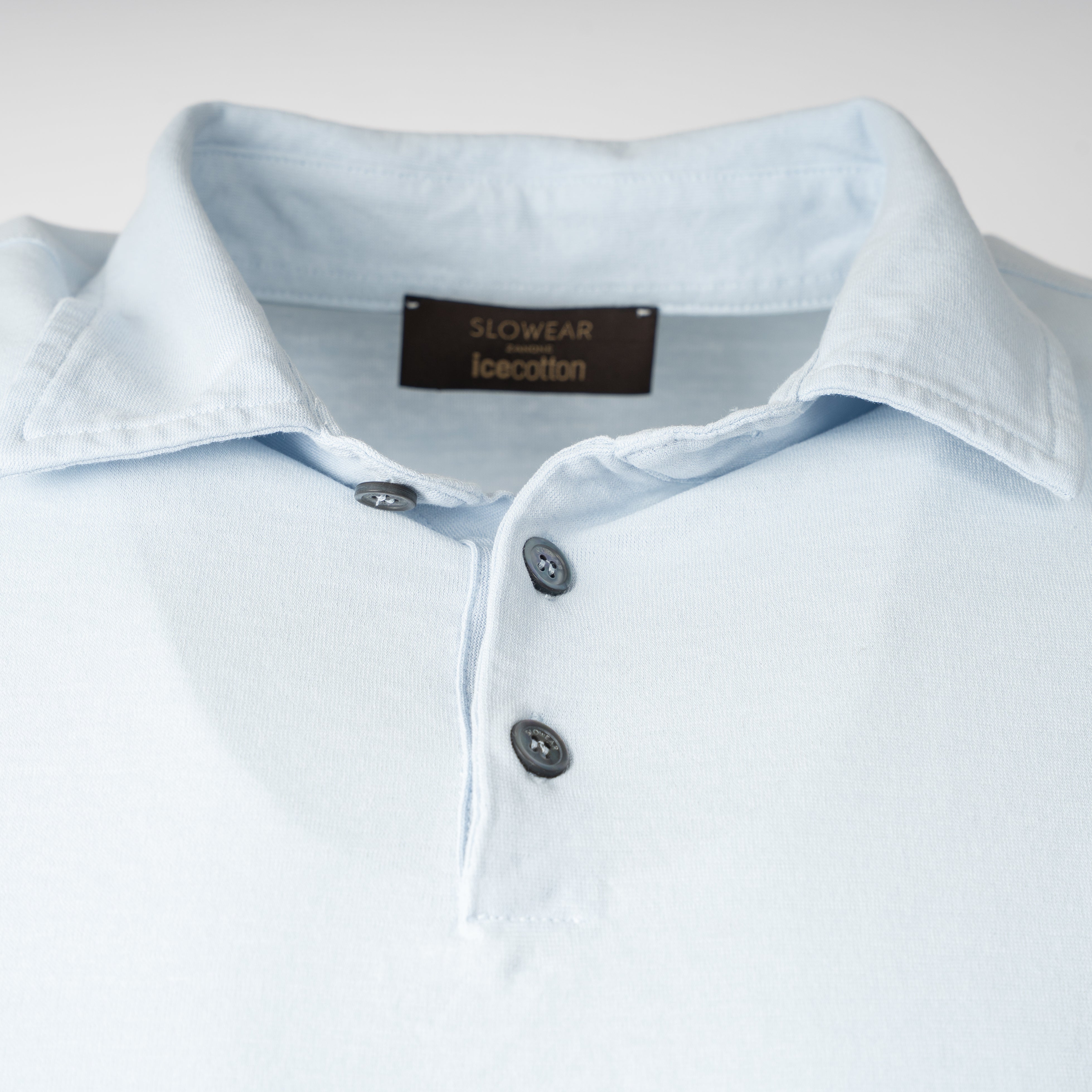 Zanone Polo Lichtblauw | IceCotton