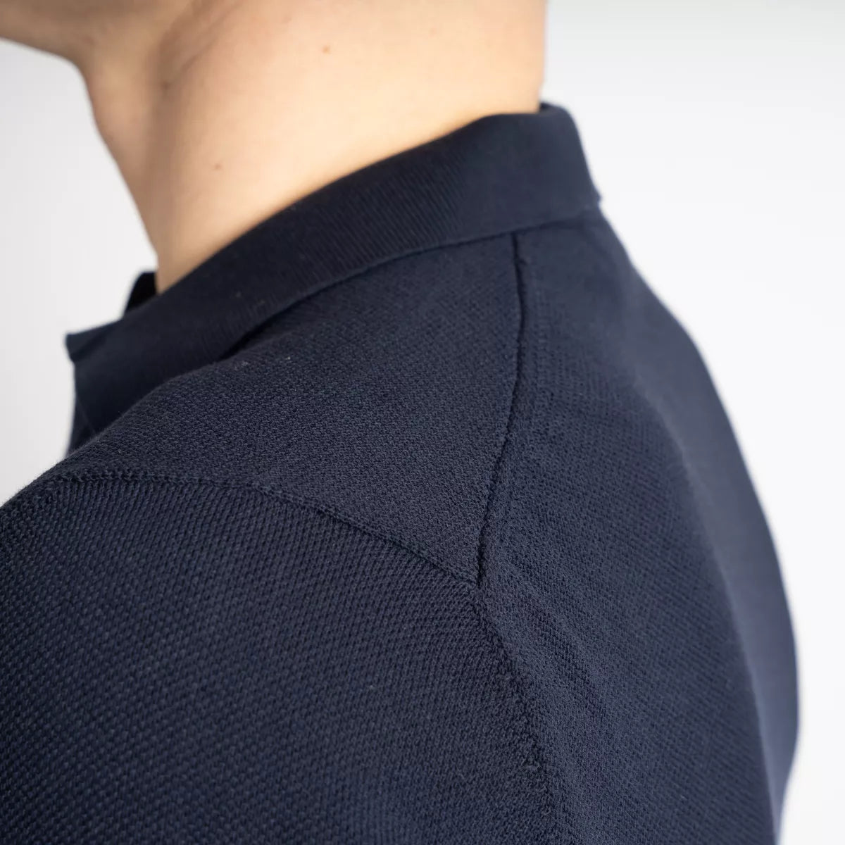 Gran Sasso Polo Donkerblauw | Fresh Cotton