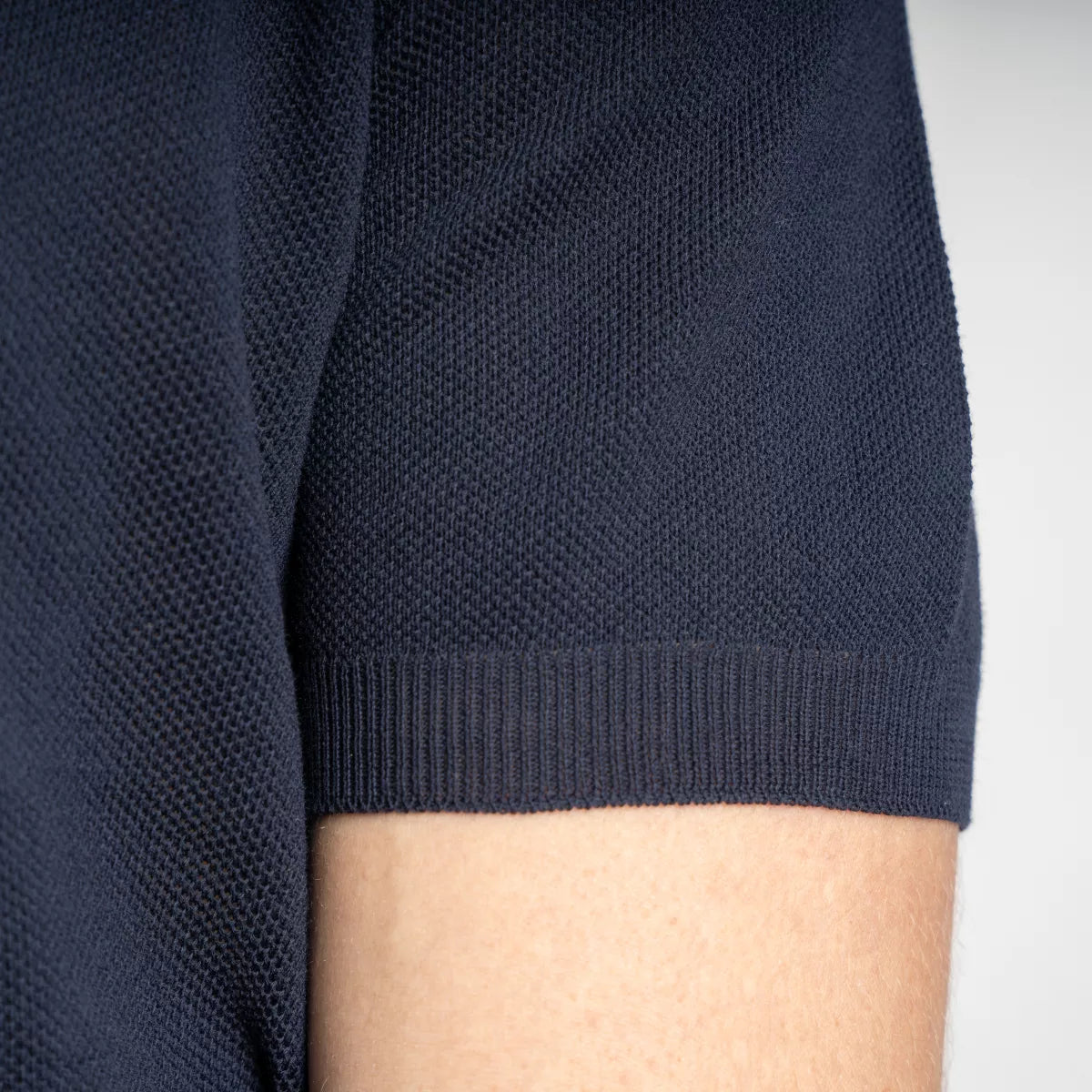 Gran Sasso Polo Donkerblauw | Fresh Cotton