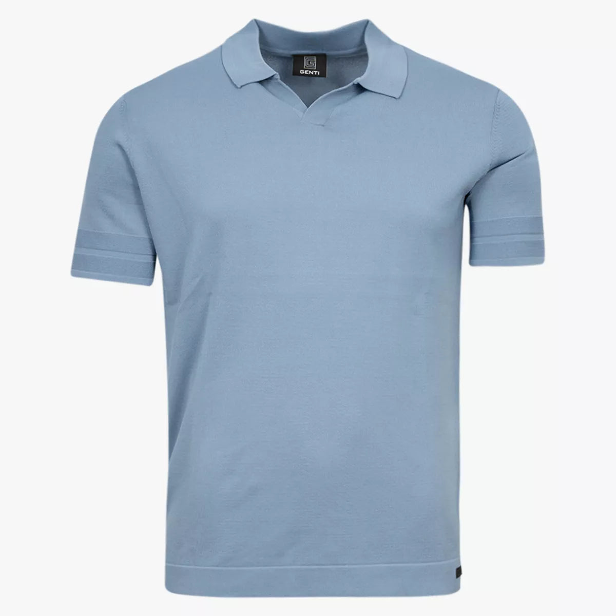 Genti Polo Lichtblauw | Cool Dry