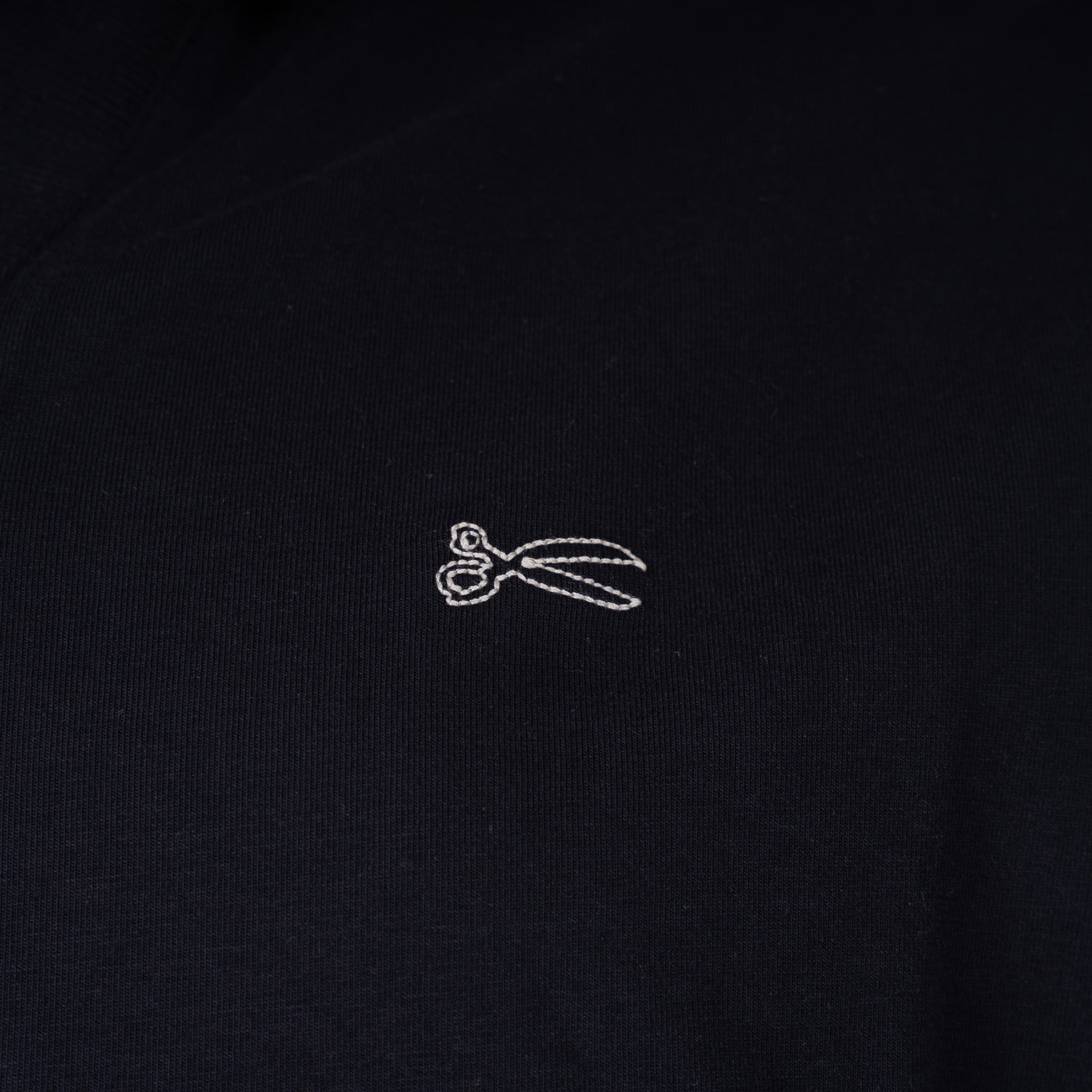 Denham Polo Blauw | Scissor Open Collar