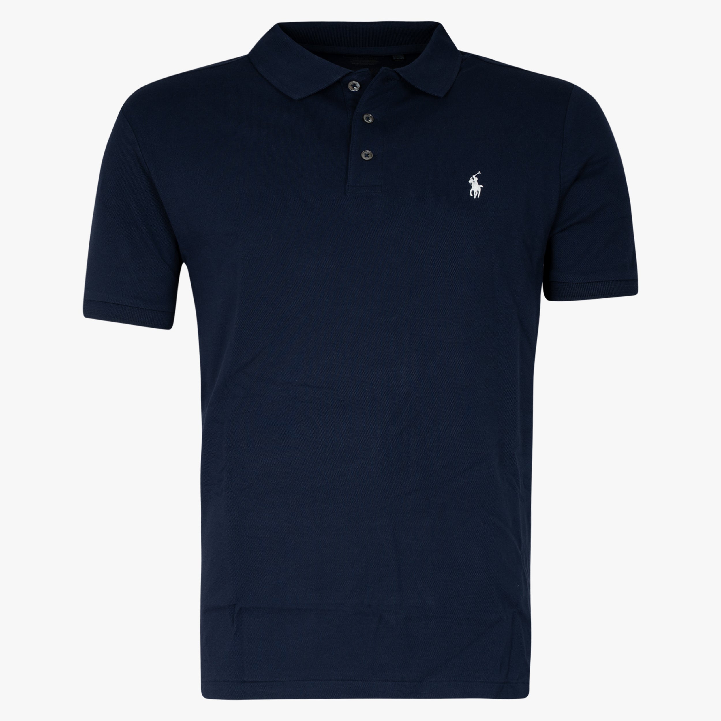 Ralph Lauren Polo Donkerblauw | Custom Slim Fit
