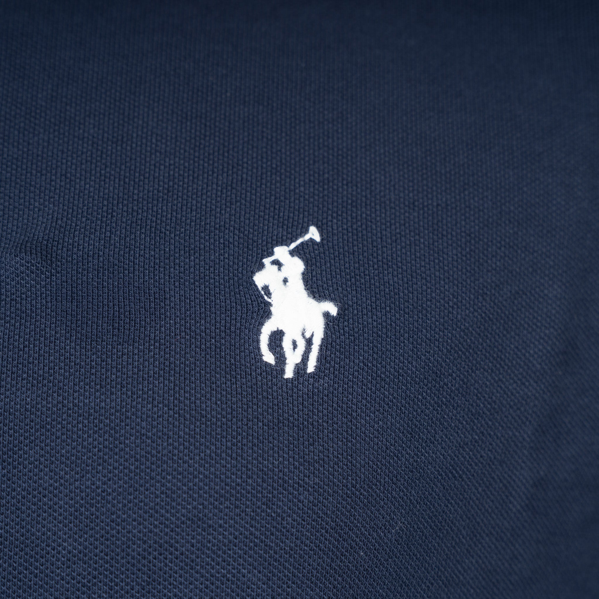 Ralph Lauren Polo Donkerblauw | Custom Slim Fit