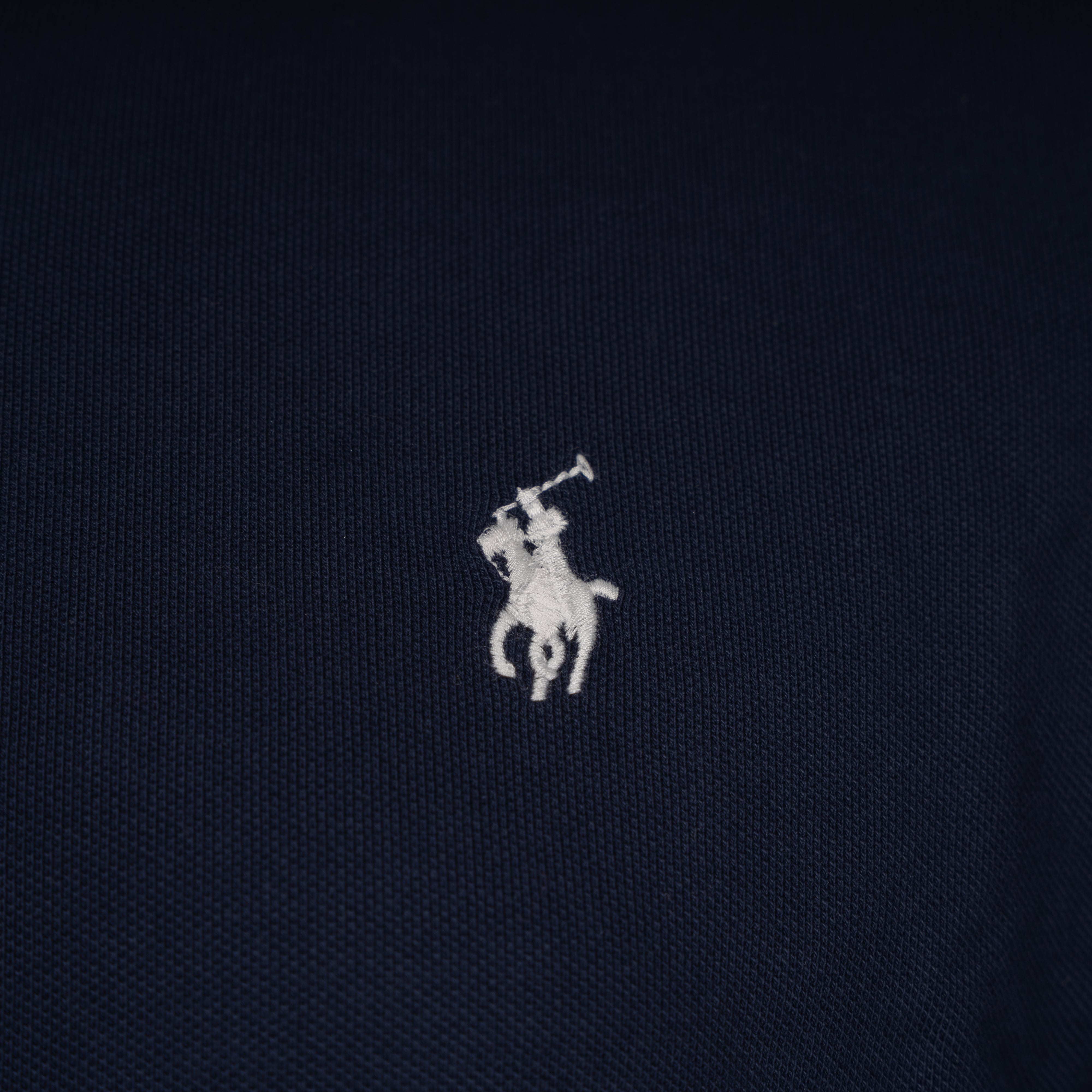 Ralph Lauren Polo Donkerblauw | Custom Slim Fit