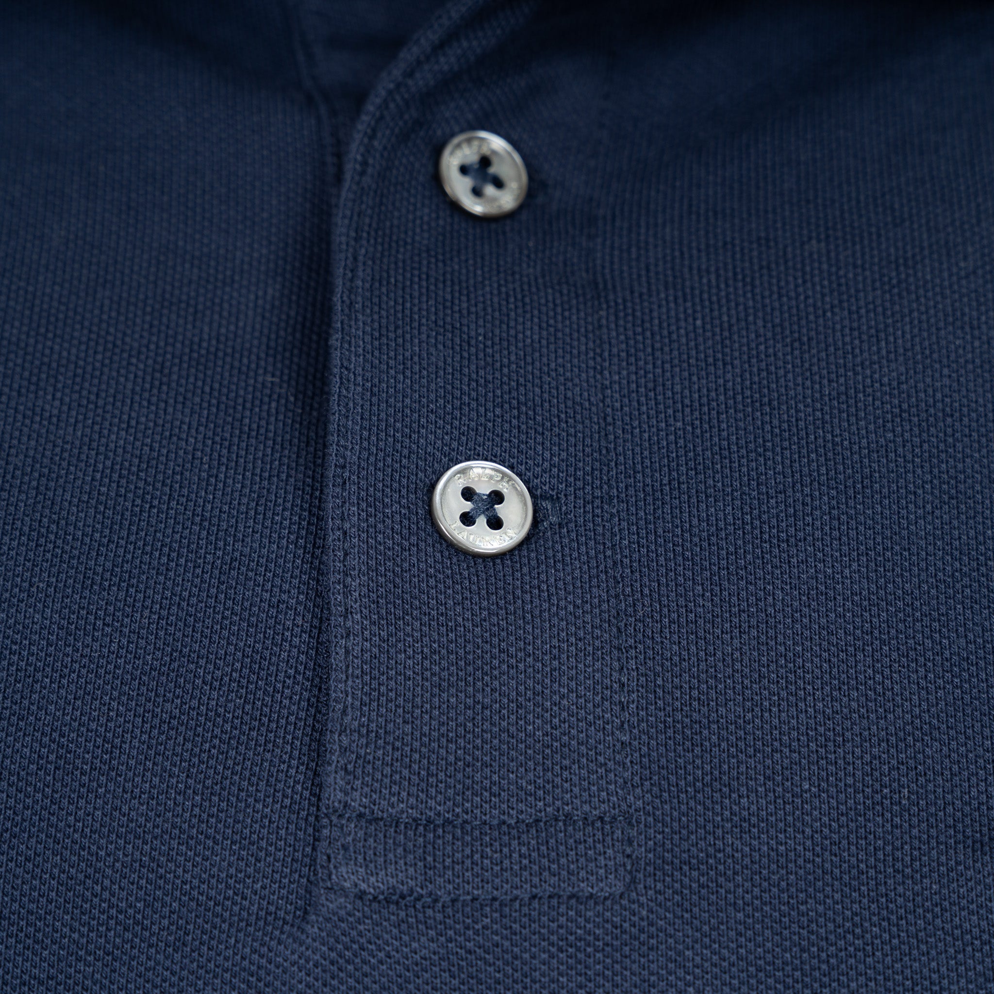 Ralph Lauren Polo Donkerblauw | Custom Slim Fit