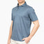 Gran Sasso Polo Staalblauw | Mercerized Piquet Cotton