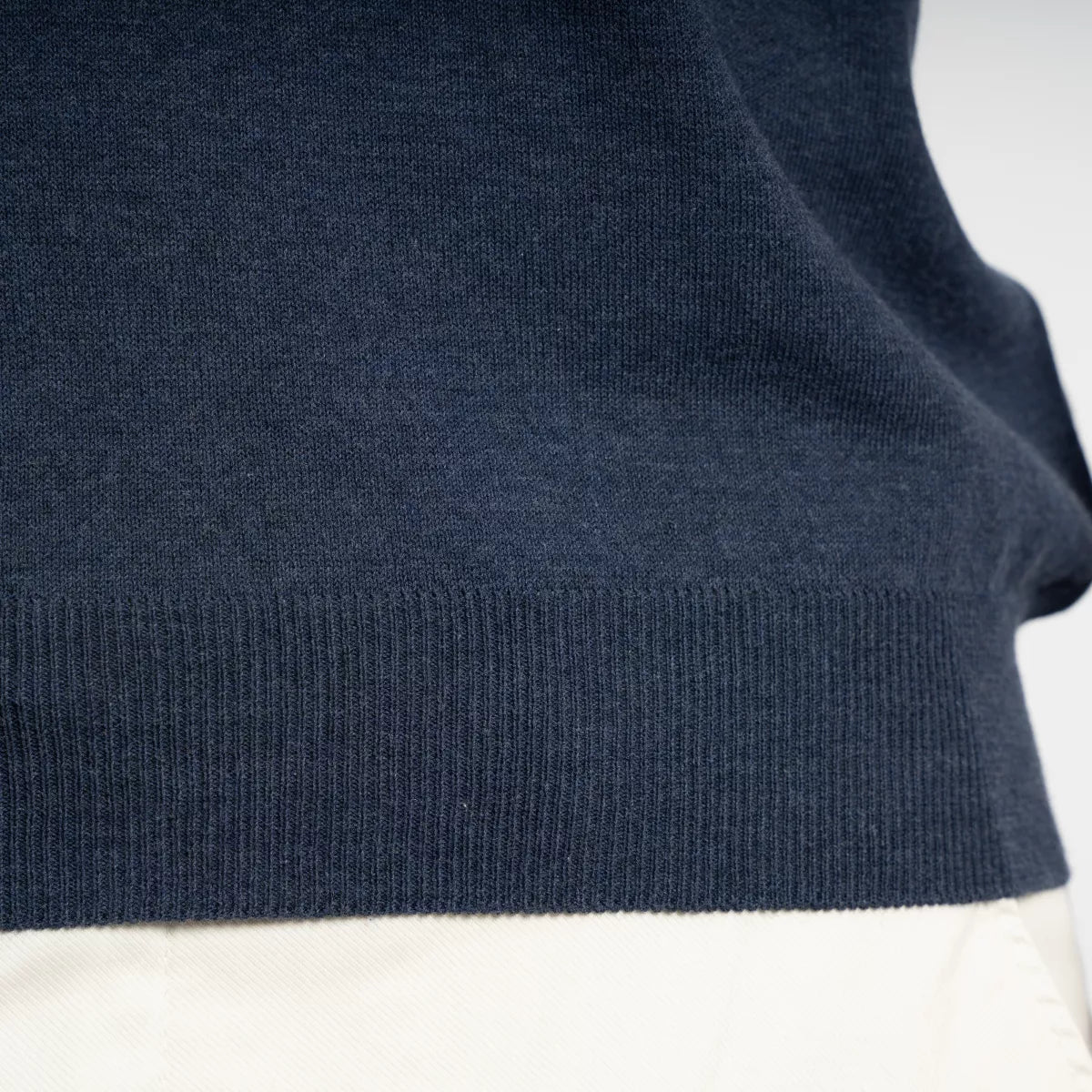 Gran Sasso Polo Donkerblauw | Fresh Cotton