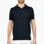 SEVEN DIALS Gebreide Buttonless Polo Blauw | Bennet