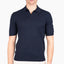 Gran Sasso Buttonless Polo Blauw | Egyptian Cotton