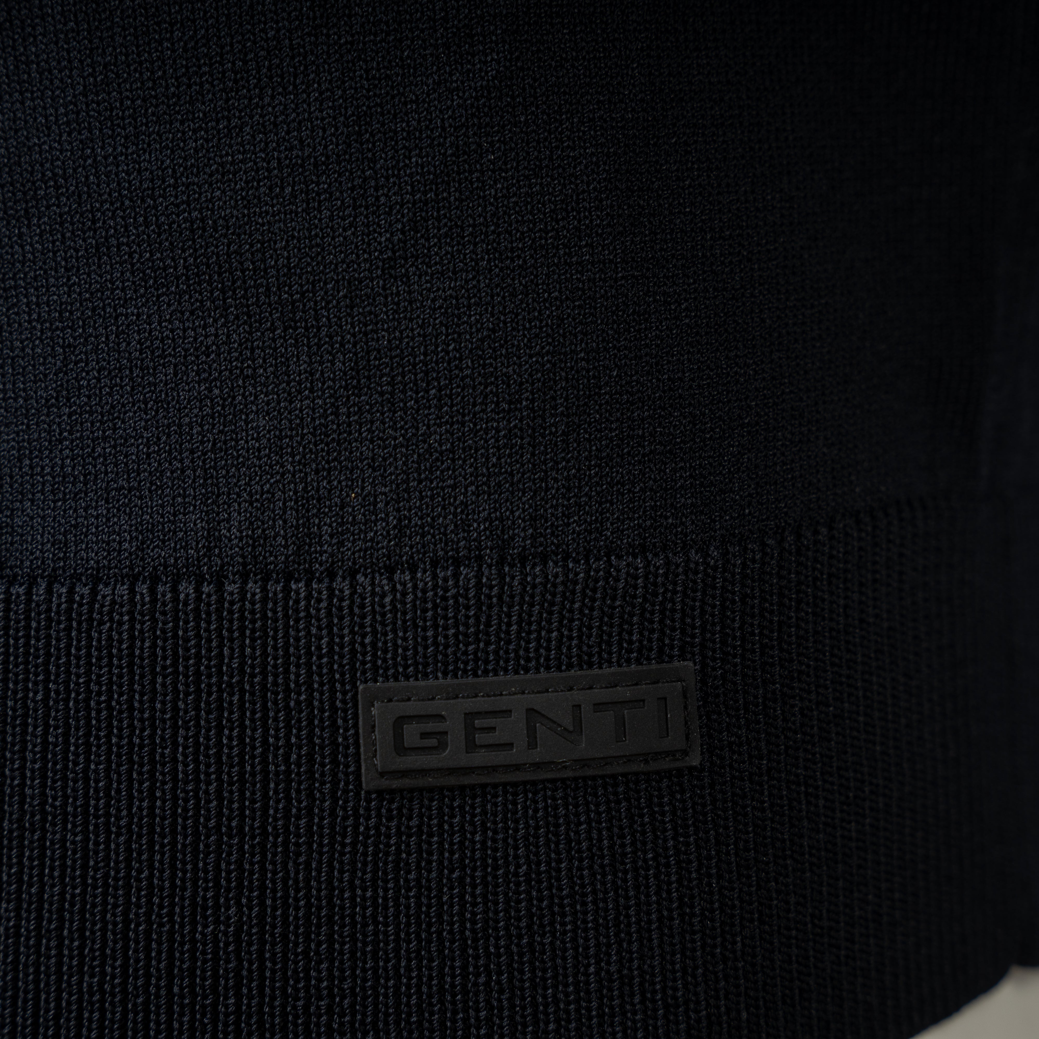 Genti Polo Donkerblauw | Cool Dry