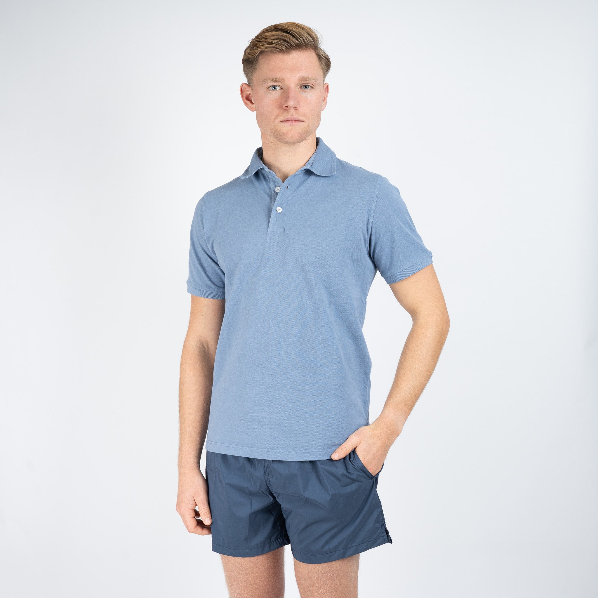 Fedeli Polo Middenblauw | North