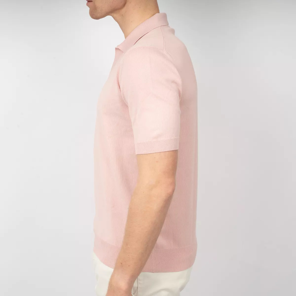 Gran Sasso Polo Roze | Egyptian Cotton