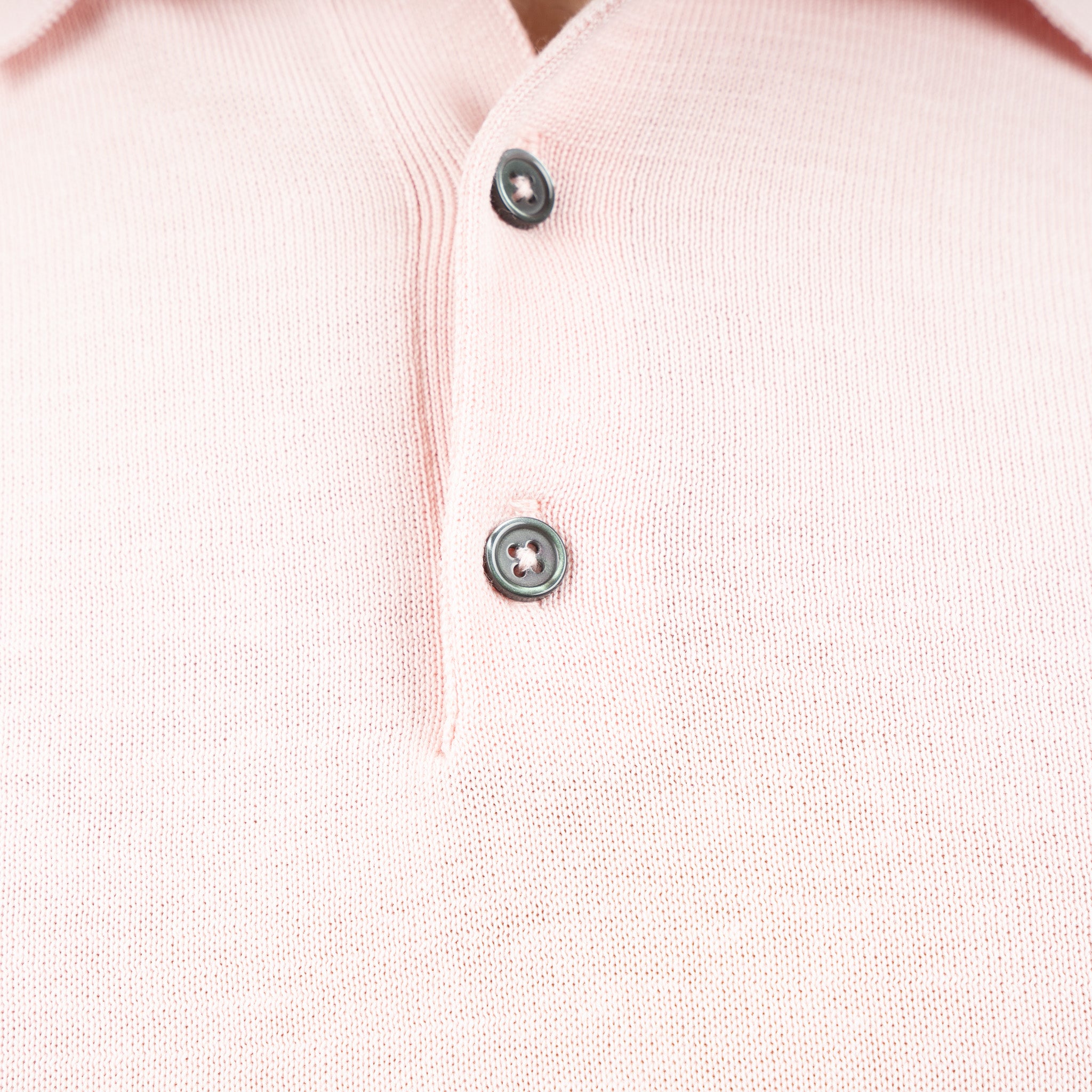 SEVEN DIALS Gebreide Polo Roze | Fillin