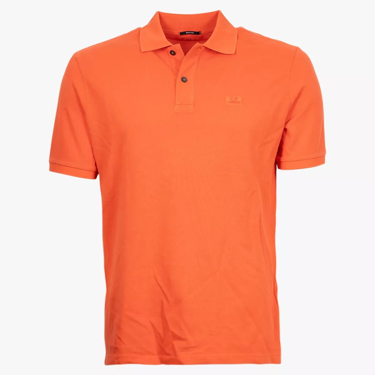 CP Company Polo Rood | Resist Dyed