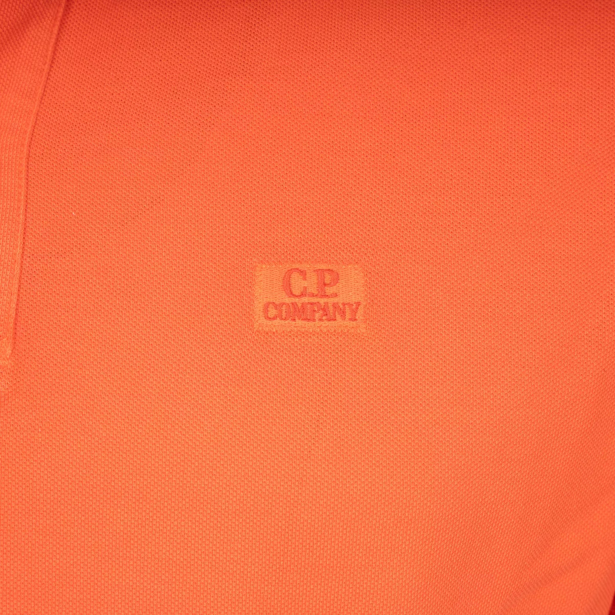 CP Company Polo Rood | Resist Dyed