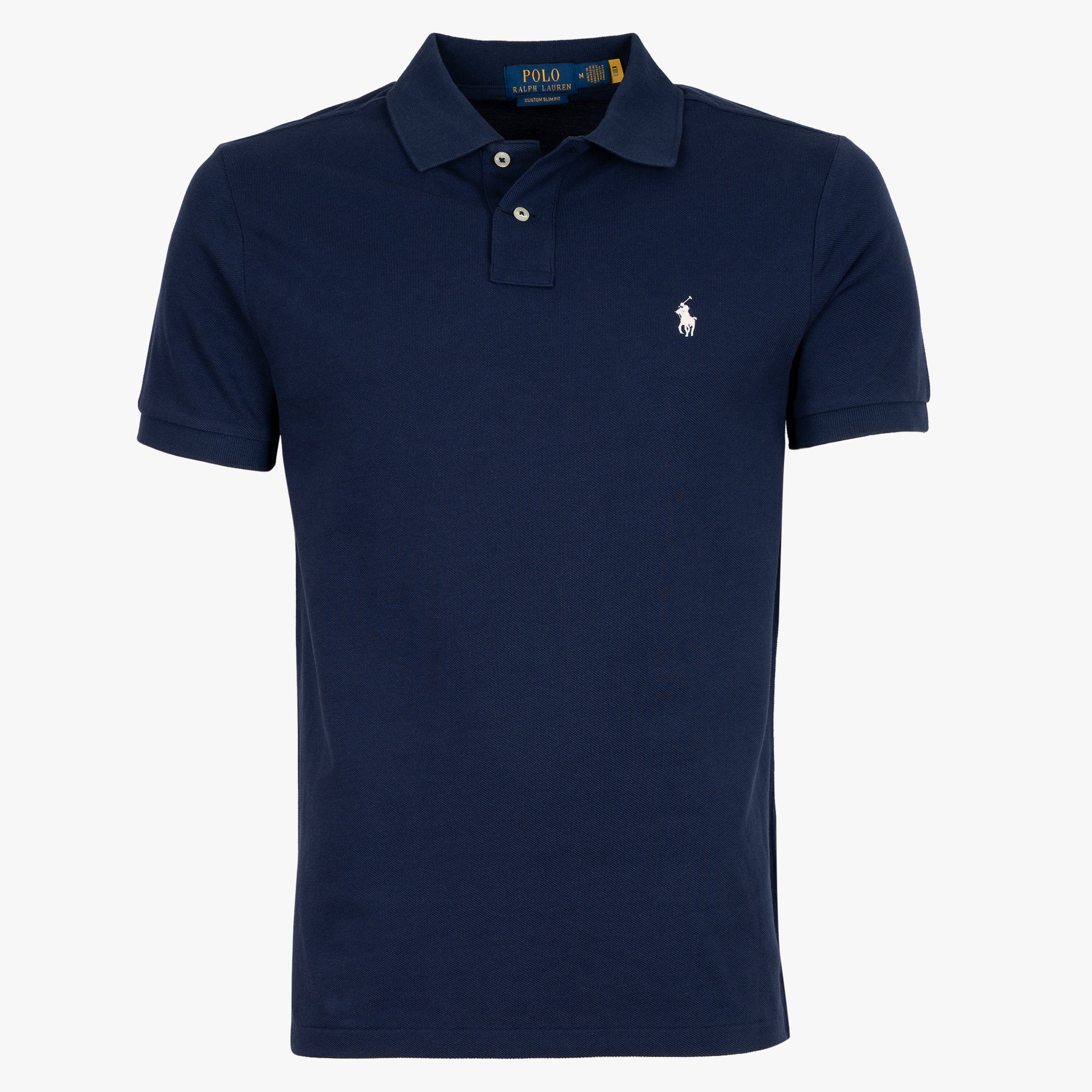 Ralph Lauren Polo Donkerblauw | Custom Slim Fit