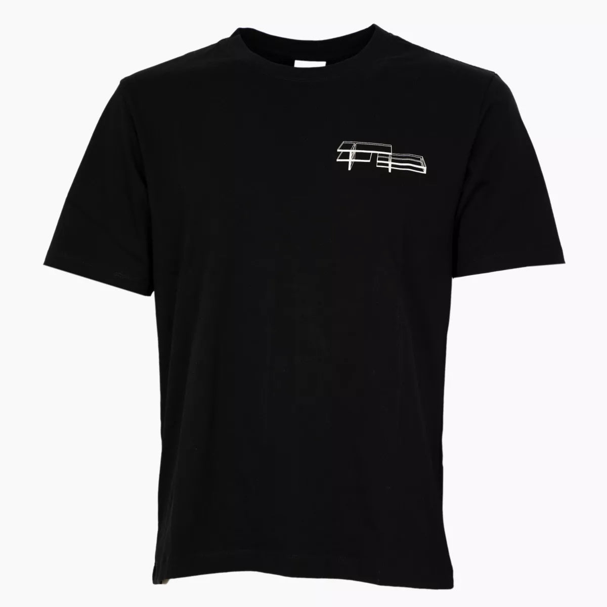 Filling Pieces T-shirt zwart | Hand Shake