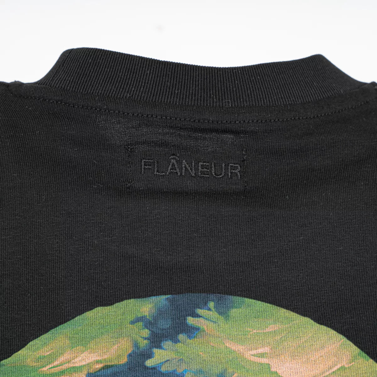 Flaneur Shirt met Backprint Zwart | Lanterns of Love