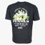 Denham T-Shirt Backprint Zwart | Amalfi Tee