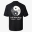 Denham T-Shirt Backprint Zwart | Ying Yang