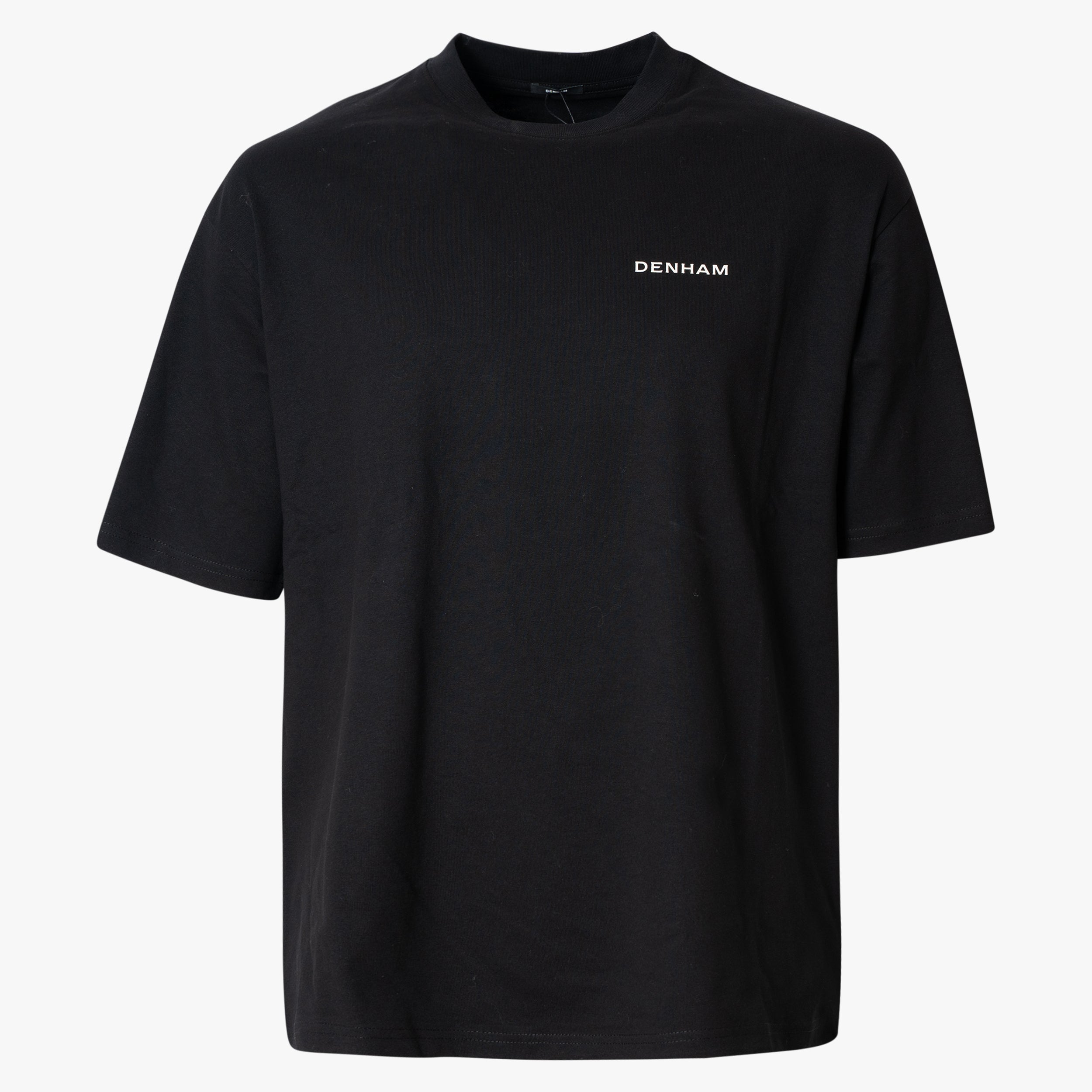 Denham T-Shirt Backprint Zwart | Ying Yang