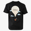 Flaneur T-shirt zwart | AÉRONAUTIQUE