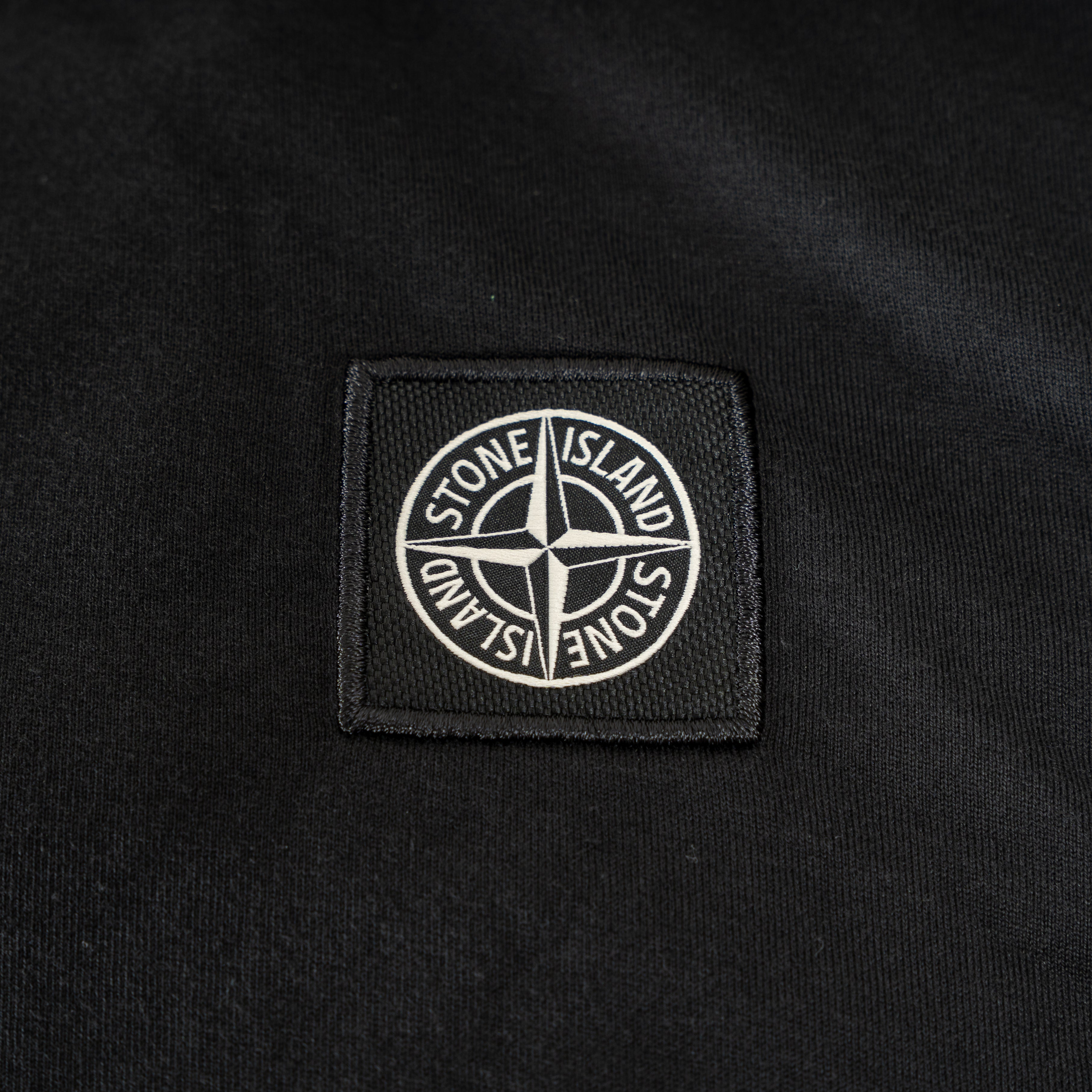 Stone Island T-Shirt Zwart | Cotton Jersey