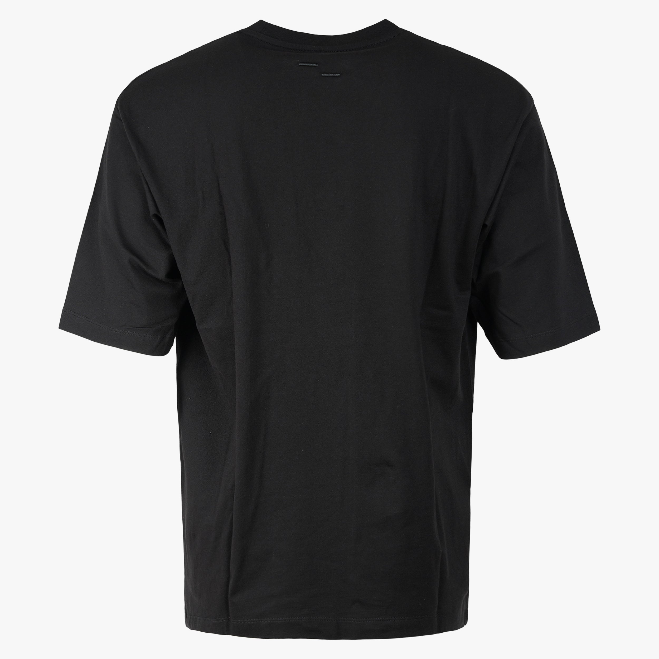 Filling Pieces T-Shirt Zwart | Boxy Embroidered